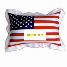 PillowMini Inflatable solid US flag